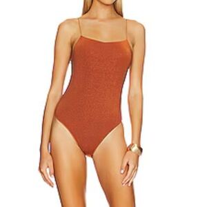 REVOLVE It’s Now Cool Topaz Lurex one piece M